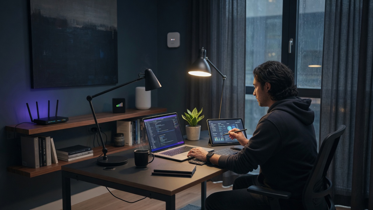 Home tech setup